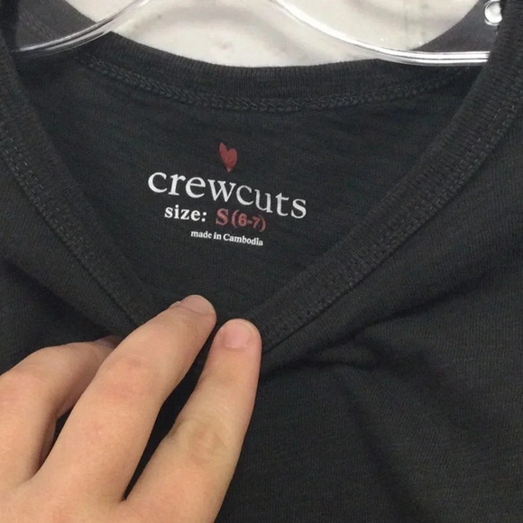 Crewcuts Star Long Sleeve Top Size Small (6-7) Girls - Picture 4 of 5